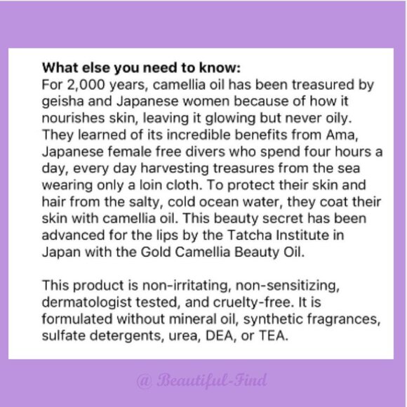 Tatcha Gold Camellia Beauty Oil 30ml/1oz New in Box - Picture 5 of 7